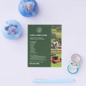 Landschapsdiensten Groen Bedrijf Flyer (Enkel)