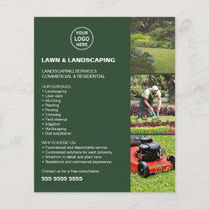 Landschapsdiensten Groen Bedrijf Flyer