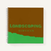 Landschapsdiensten Notitieboek (Voorkant)