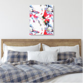 landschapsdoek canvas afdruk (Insitu (Slaapkamer))