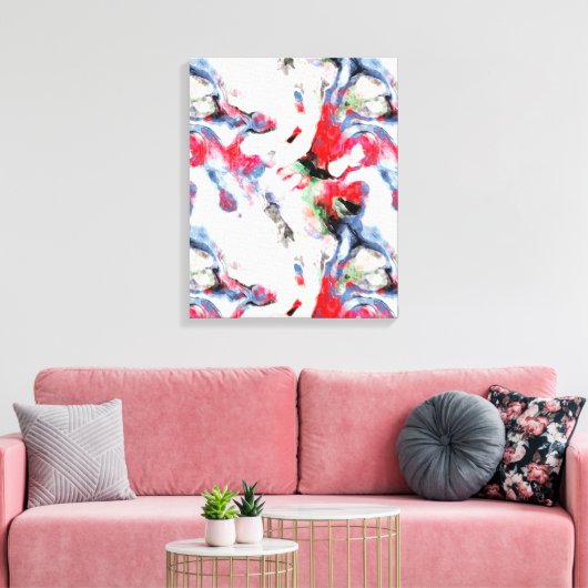 landschapsdoek canvas afdruk (Insitu (Woonkamer))