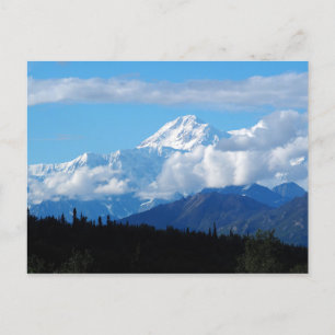 Landschapsfoto Alaska Denali Briefkaart