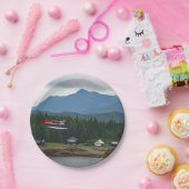 Landschapsfoto Alaska Floatplane Papieren Bordje (Feest)