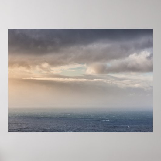 Landschapsfoto Arctic Ocean Poster (Voorkant)
