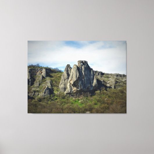 Landschapsfoto Canvas Print (Voorkant)