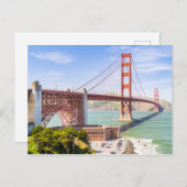Landschapsfoto Golden Gate Bridge Briefkaart (Voorkant / Achterkant)