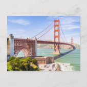 Landschapsfoto Golden Gate Bridge Briefkaart (Voorkant)