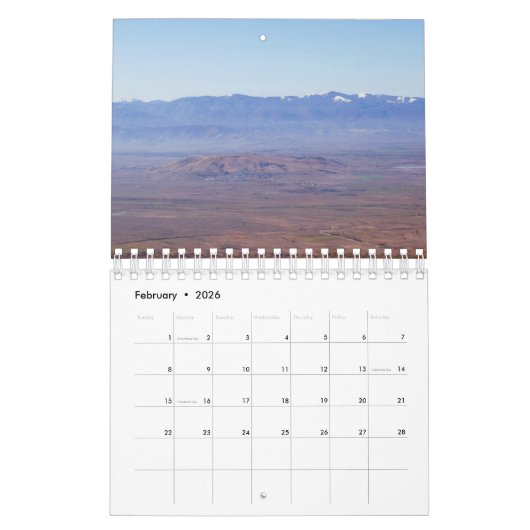 Landschapsfoto Kalender (Feb 2026)