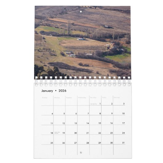 Landschapsfoto Kalender (Jan 2026)