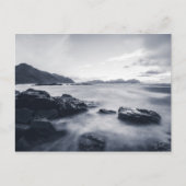 Landschapsfoto langs de kust feestdagenkaart (Voorkant)