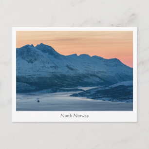 Landschapsfoto Noord-Noorwegen Briefkaart