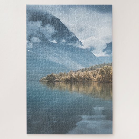 Landschapsfoto Noord-Noorwegen Legpuzzel (Verticaal)