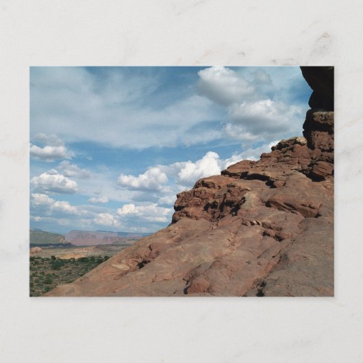 Landschapsfoto Noord-raam Arch Utah Briefkaart (Voorkant)