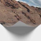 Landschapsfoto Noord-raam Arch Utah Cadeaupapier (Hoek)