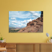 Landschapsfoto Noord-raam Arch Utah Canvas Afdruk (Insitu (Woonkamer))