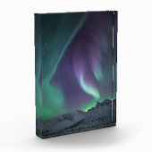 Landschapsfoto Noordelijke lichten Fotoblokken (Links)