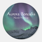 Landschapsfoto Noordelijke lichten Magneet (Voorkant)