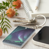 Landschapsfoto Noordelijke lichten Sleutelhanger (Voorkant Rechts)