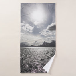 Landschapsfoto Noorwegen Badhanddoek