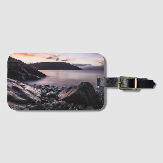 Landschapsfoto Noorwegen Bagagelabel (Voorkant (horizontaal))