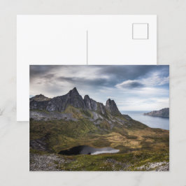 Landschapsfoto Noorwegen Briefkaart