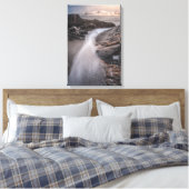 Landschapsfoto Noorwegen Canvas Afdruk (Insitu (Slaapkamer))