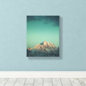 Landschapsfoto Noorwegen Canvas Afdruk (Insitu (Houten vloer))