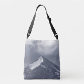 Landschapsfoto Noorwegen Crossbody Tas (Achterkant)