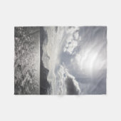 Landschapsfoto Noorwegen Fleece Deken (Voorkant (Horizontaal))