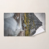 Landschapsfoto Noorwegen Handdoek (Handdoek)