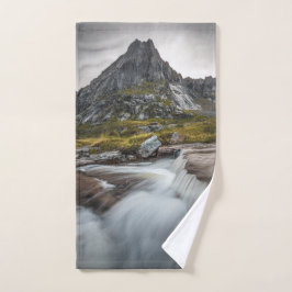 Landschapsfoto Noorwegen Handdoek