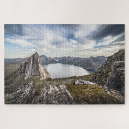 Landschapsfoto Noorwegen Legpuzzel