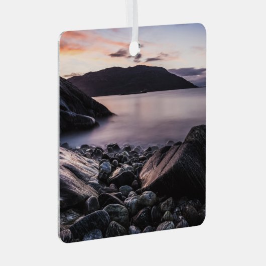 Landschapsfoto Noorwegen Metalen Ornament (Voorkant Rechts)