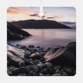 Landschapsfoto Noorwegen Metalen Ornament