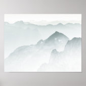 Landschapsfoto Noorwegen Poster (Voorkant)