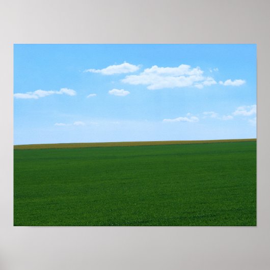 Landschapsfoto Poster (Voorkant)