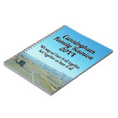 Landschapsfoto Samen Quote Familiereünie Notitieboek (Linkerzijde)