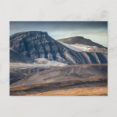 Landschapsfoto Spitsbergen Briefkaart (Voorkant)