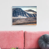 Landschapsfoto Spitsbergen Canvas Afdruk (Insitu (Woonkamer))