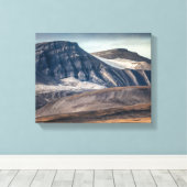 Landschapsfoto Spitsbergen Canvas Afdruk (Insitu (Houten vloer))