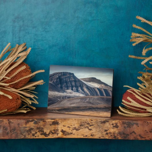 Landschapsfoto Spitsbergen Fotoplaat (Zijkant)