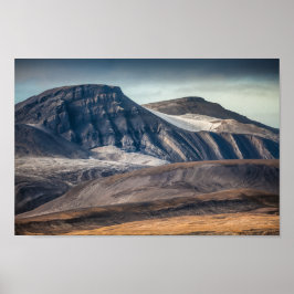 Landschapsfoto Spitsbergen Poster