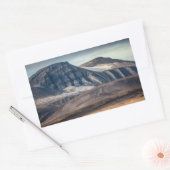 Landschapsfoto Spitsbergen Rechthoekige Sticker (Envelop)