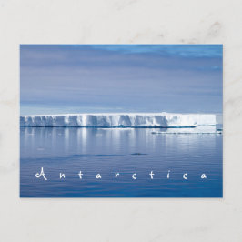 Landschapsfoto van Antarctica ijsberg met witte te Briefkaart