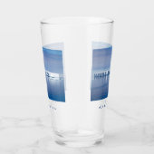 Landschapsfoto van Antarctica ijsberg met witte te Glas (Rechts)