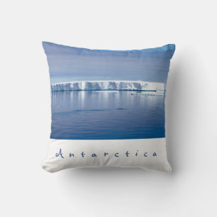 Landschapsfoto van Antarctica ijsberg met witte te Kussen