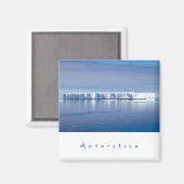 Landschapsfoto van Antarctica ijsberg met witte te Magneet (Voorkant / Achterkant)