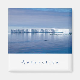 Landschapsfoto van Antarctica ijsberg met witte te Magneet