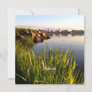 Landschapsfoto van Belarus Kaart