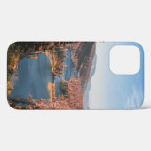 LANDSCHAPSFOTO VAN BOMEN NAAR HET WATERLICHAAM TIJ Case-Mate iPhone CASE (Achterkant (horizontaal))